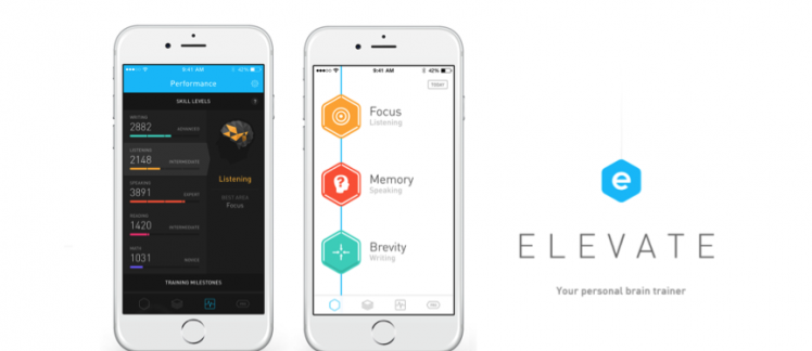App Elevate – Faça um upgrade no seu inglês com jogos de treinamento cerebral