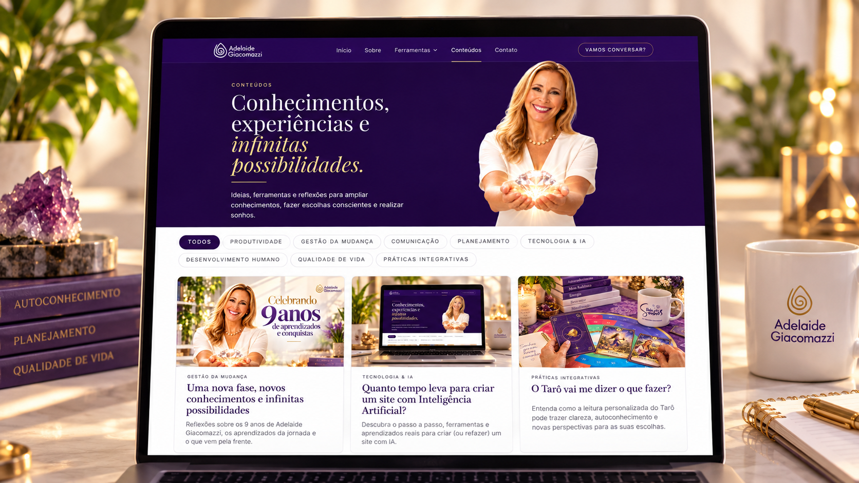 Capa do artigo sobre quanto tempo leva para criar um site com Inteligência Artificial.